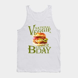 NATIONAL VEGGIE BURGER DAY Tank Top